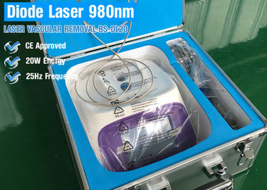 미장원을 위한 980nm 다이오드 레이저를 가진 거미 정맥/관 제거 기계
