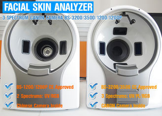 3D 이미지 얼굴 피부 검사자 기계, 피부 스캐너 UV 분석 기계 세륨 승인