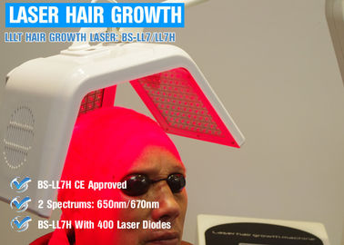 대머리를 위한 다이오드 레이저 머리 재성장 장치 레이저 처리 당 최대 20Mw