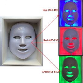 지도된 얼굴 가면 얼굴 피부 관리 빛 치료, 젊어지게 하는 피부 가벼운 치료 단위