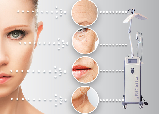 제트기 껍질 산소 얼굴 기계, 피부 관리를 위한 PDT 제트기 공간 얼굴 기계