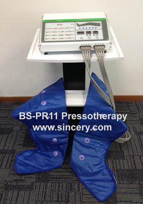 임파액 배수장치와 셀룰라이트 감소를 위한 25 KPA 압박 Pressotherapy 기계
