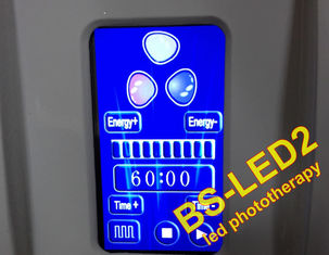 공기 냉각 장치 제거 단서를 위한 LED 파란과 빨간불 치료 장치